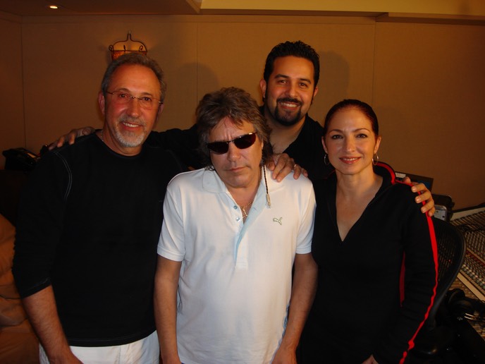 con Jose Feliciano, Gloria y Emilio