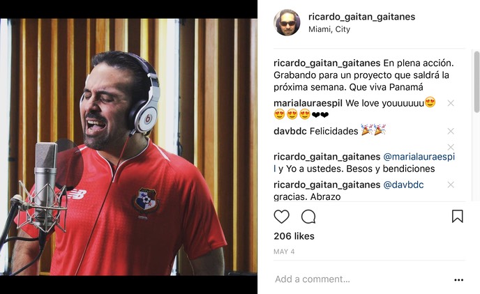 Grabando Sube la marea